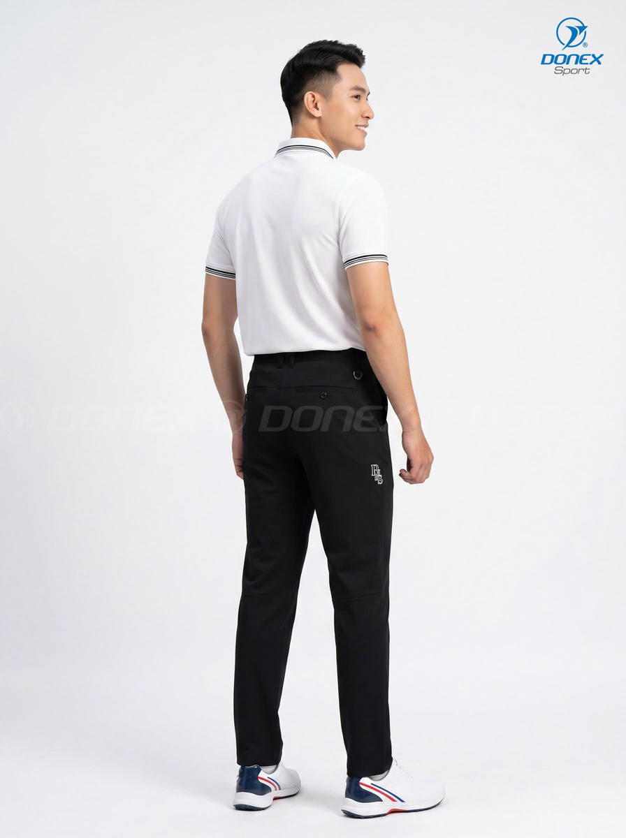 Áo thể thao nam MC-9156 Trắng phối đen